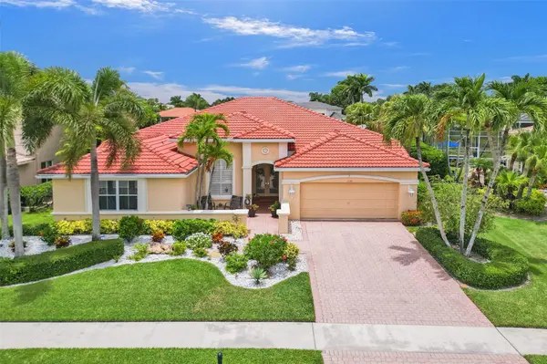 Front elevation of 11141 Sandyshell Way, Boca Raton FL, sold with Olivia Bardinelli as agent